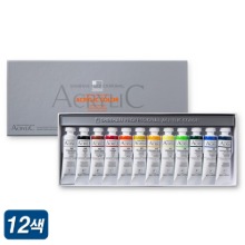 신한 아크릴물감 전문가용 20ml 12색 세트