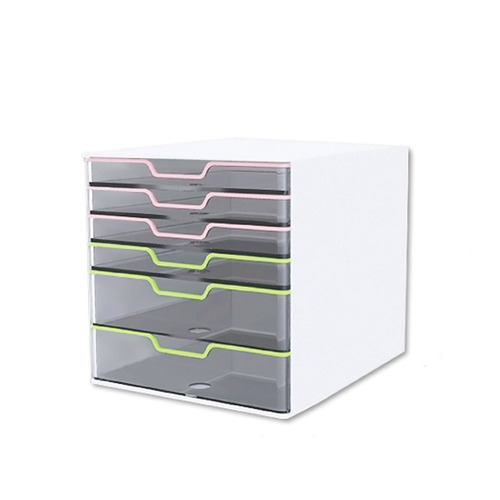 카파맥스 데코투명서류함6단 15106 서류함 서랍