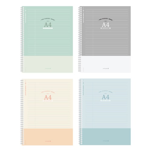 모닝글로리 5000 A4 절취없는 스프링노트(ver.2)공책
